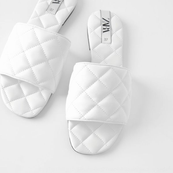 l2xe7 za white quilted flat-soled slip-on slippers 2019 new one-character diamond style low-heeled sandals for women sandals and slipperssli
l2xe7 za white quilted flat-soled slip-on slippers 2019 new one-character diamond style low-heeled sandals for women sandals and slipperssli