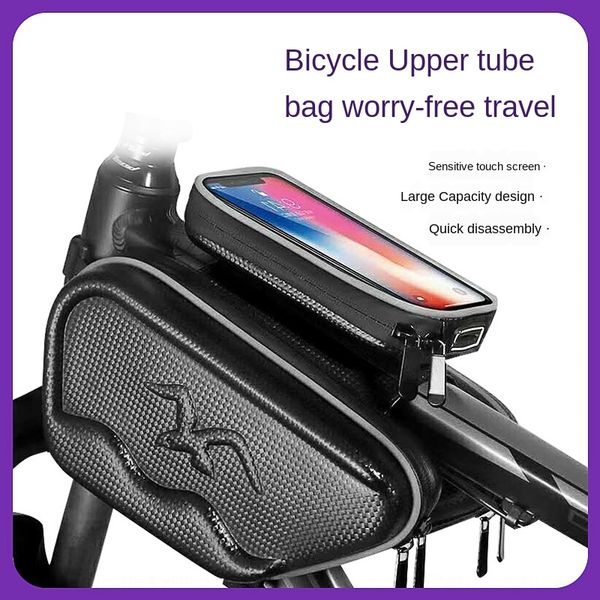 6b797 reflective bicycle upper tube bicycle mobile phone front beam bag bilateral saddle bag touch screen large screen mobile phone upper of
6b797 reflective bicycle upper tube bicycle mobile phone front beam bag bilateral saddle bag touch screen large screen mobile phone upper of