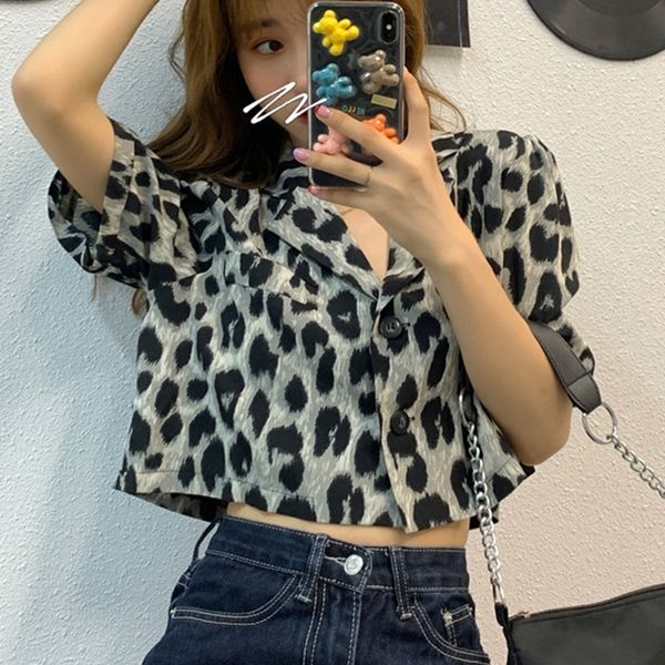 a597 coat summer small suit thin coat korean style short leopard print suit women's with shoulder pad (115 jin, White;black
a597 coat summer small suit thin coat korean style short leopard print suit women's with shoulder pad (115 jin, White;black