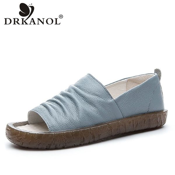 sandals drkanol open toe summer shoes women casual soft handmade genuine leather pleated slip on flat female, Black
sandals drkanol open toe summer shoes women casual soft handmade genuine leather pleated slip on flat female, Black