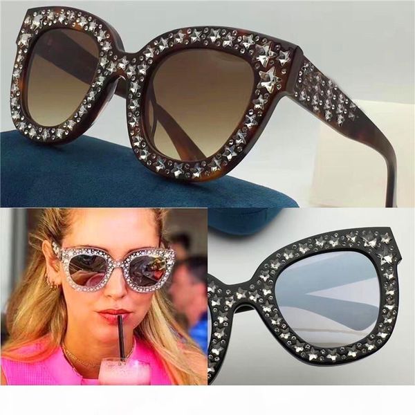 k new sale designer sunglasses charming cat eye large frames cut diamonds small diamonds woman fashionable style 0116, White;black 
k new sale designer sunglasses charming cat eye large frames cut diamonds small diamonds woman fashionable style 0116, White;black