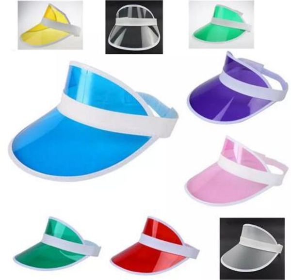 sun visor sunvisor party hat clear plastic cap transparent pvc sun hats sunscreen hat tennis beach elastic hats dhl, Blue;gray
sun visor sunvisor party hat clear plastic cap transparent pvc sun hats sunscreen hat tennis beach elastic hats dhl, Blue;gray