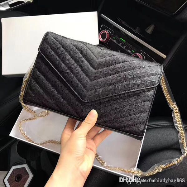 classic women v shape golden chain shoulder bag flap crossbody bags wallet card bags real leather clutch bags messenger bag shopping tote
classic women v shape golden chain shoulder bag flap crossbody bags wallet card bags real leather clutch bags messenger bag shopping tote