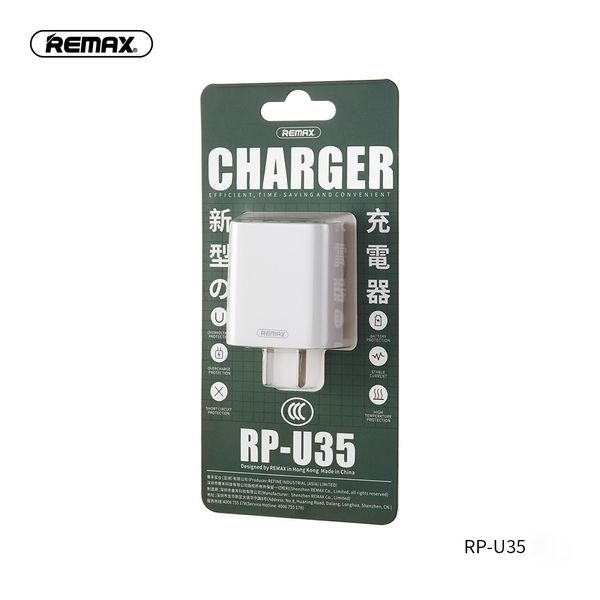 

remax phone charger plug / travel charger 1 usb 2 usb port +usb micro-data cable combination 5v-2.1a - us cn plug