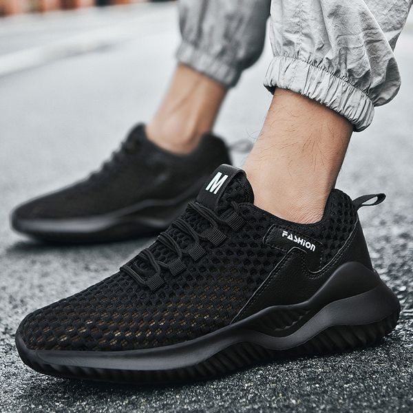 sneakers men mesh breathable casual men shoes male footwear light big size tenis masculino adulto zapatillas hombre, Black
sneakers men mesh breathable casual men shoes male footwear light big size tenis masculino adulto zapatillas hombre, Black