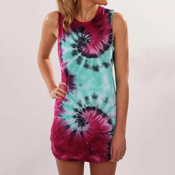 women t shirt dress tie-dye printed sleeveless dresses summer fashion casual tank dress female bag hip clothing, Black;gray
women t shirt dress tie-dye printed sleeveless dresses summer fashion casual tank dress female bag hip clothing, Black;gray