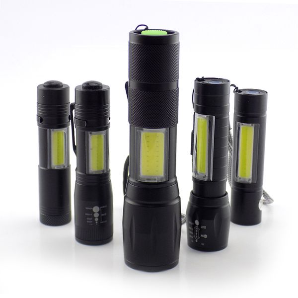 Mini 2 Led Cob Q5 Penlight High Power Usb Linterna Work Flash Light Torch Rechargeable Battery Lamp Camping Linternas
