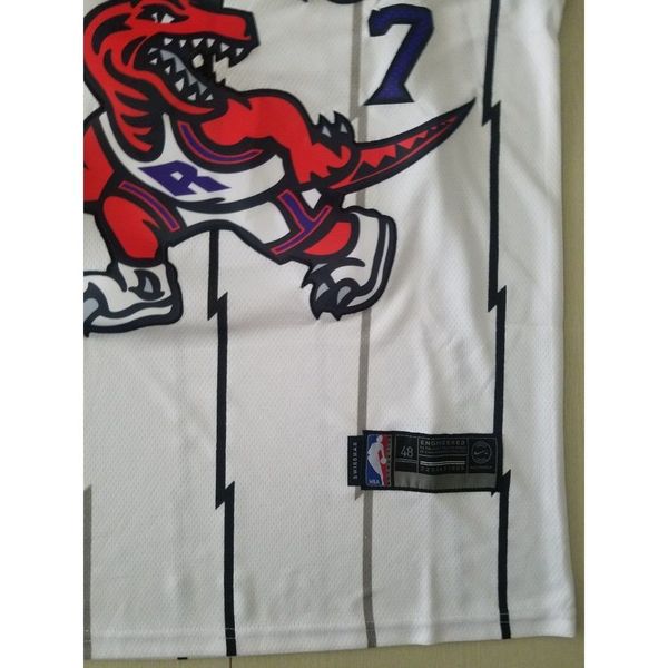 407 basketball jerseys lowry #7 white sportswears fanswears s-xxl stitched jersey, Black;white 
407 basketball jerseys lowry #7 white sportswears fanswears s-xxl stitched jersey, Black;white