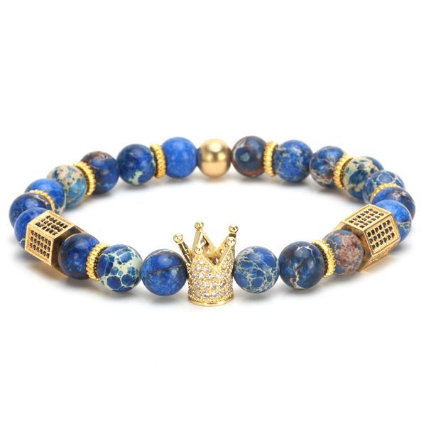 the charms bracelet 8mm natural stone bracelets men micro inclusions of zircon crown & matte black onyx bracelet women gun
the charms bracelet 8mm natural stone bracelets men micro inclusions of zircon crown & matte black onyx bracelet women gun