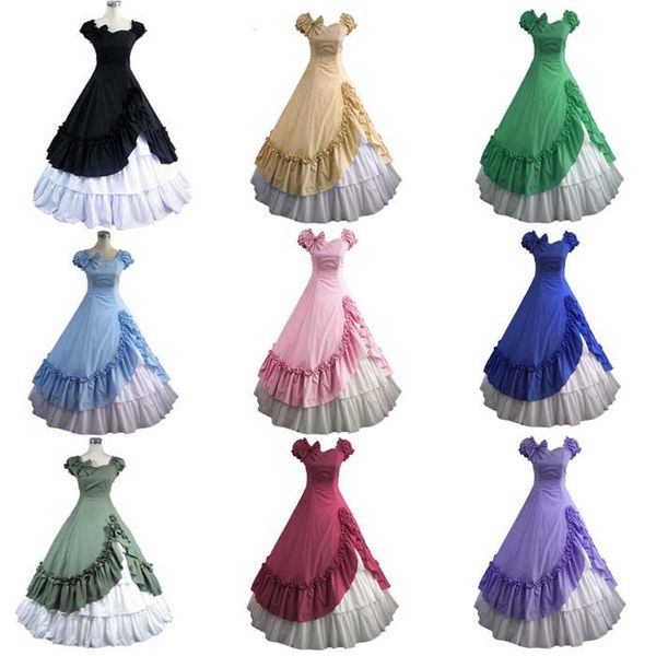 wholesale-new women lolita cosplay costume gothic lolita dress cosplay costume for halloween party evening dress customized, Black;red 
wholesale-new women lolita cosplay costume gothic lolita dress cosplay costume for halloween party evening dress customized, Black;red