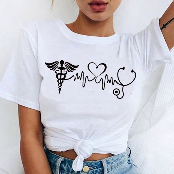 harajuku print t-shirt funny nursing tshirt women's t-shirt 2020 nursing school tee female, White
harajuku print t-shirt funny nursing tshirt women's t-shirt 2020 nursing school tee female, White