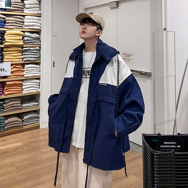 men's jackets 2021 streetwear bomber jacket fashion trend coats stitching color ribbon brand loose outerwear big size m-5xl, Black;brown
men's jackets 2021 streetwear bomber jacket fashion trend coats stitching color ribbon brand loose outerwear big size m-5xl, Black;brown