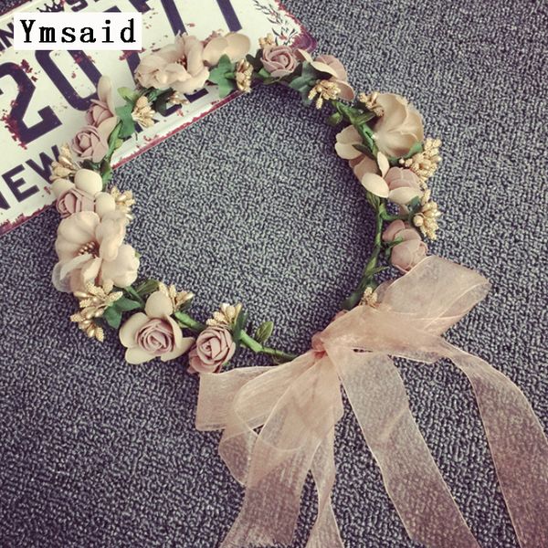 ymsaid fashion summer autumn new wild sun hat flower wreath wholesale hats decoration bridal headdress sales, Blue;gray
ymsaid fashion summer autumn new wild sun hat flower wreath wholesale hats decoration bridal headdress sales, Blue;gray