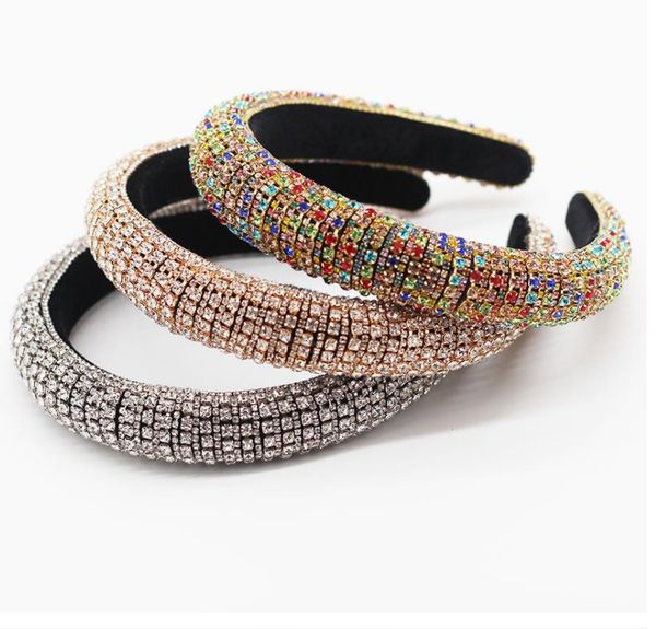 new full crystal headbands hair bands for women fashion lady shiny padded diamond rhinestone headband hair hoop party jewelry accessories
new full crystal headbands hair bands for women fashion lady shiny padded diamond rhinestone headband hair hoop party jewelry accessories