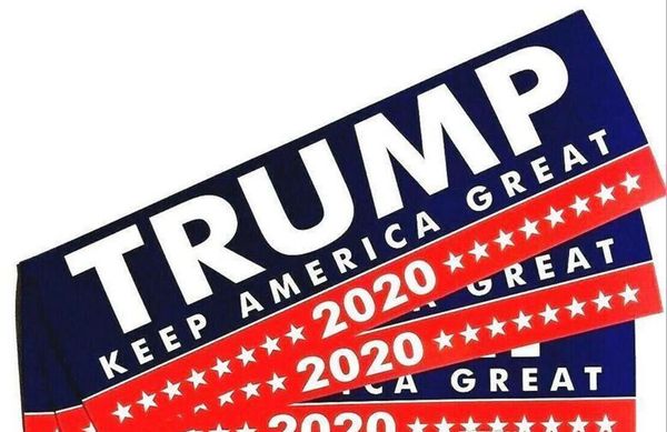 donald trump 2020 car stickers 7.6*22.9cm bumper sticker keep make america great decal for car styling vehicle paster 3 new styles tyvcj 
donald trump 2020 car stickers 7.6*22.9cm bumper sticker keep make america great decal for car styling vehicle paster 3 new styles tyvcj