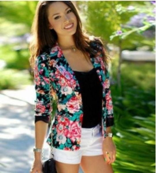 ebya spring fashion flower print suit ebya spring fashion short coat flower print suit short coat, White;black
ebya spring fashion flower print suit ebya spring fashion short coat flower print suit short coat, White;black
