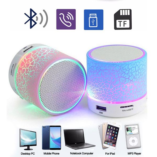 bluetooth speaker mini wireless loudspeaker crack led tf card usb subwoofer portable mp3 music sound column for pc mobile phone 
bluetooth speaker mini wireless loudspeaker crack led tf card usb subwoofer portable mp3 music sound column for pc mobile phone