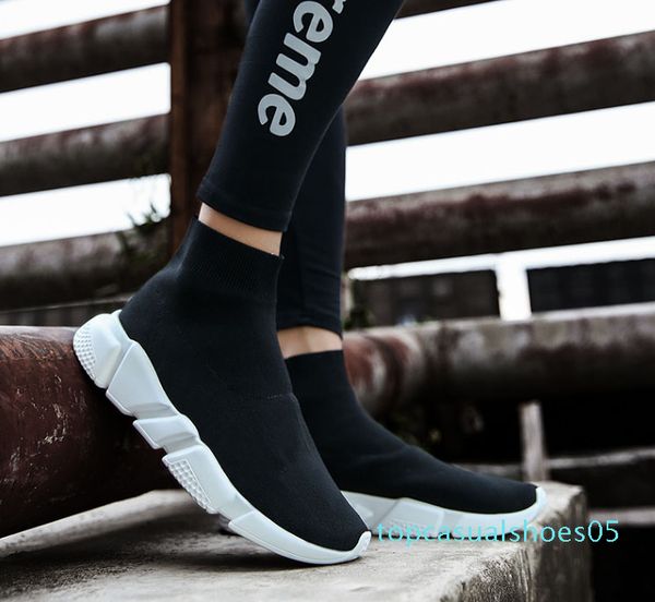 2018 luxury sock speed trainer casual shoes men&womens black white red sneakers race runners fashion size 36-45 t05
2018 luxury sock speed trainer casual shoes men&womens black white red sneakers race runners fashion size 36-45 t05