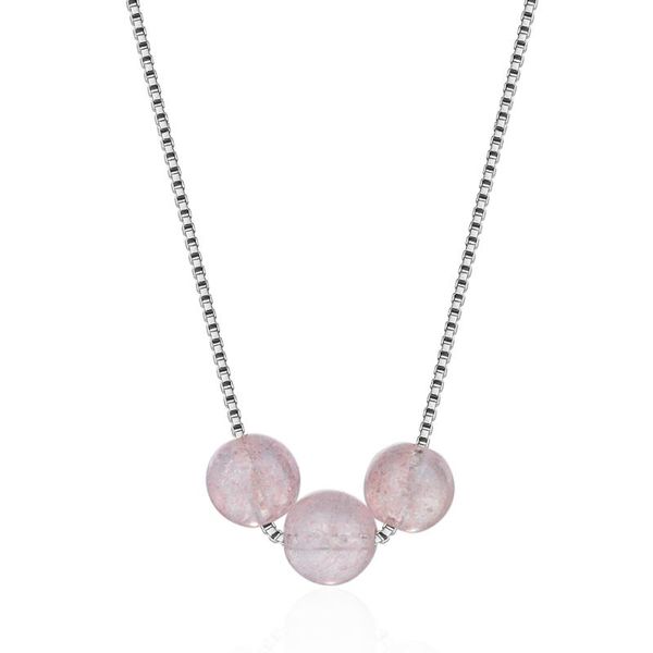 simple fashion lucky natural strawberry crystal beads necklace for women pendant necklace s-n247, Silver
simple fashion lucky natural strawberry crystal beads necklace for women pendant necklace s-n247, Silver