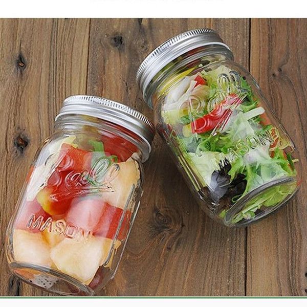 8pkgs 750ml mason cup mason jar drink cup sealed fruit and vegetable salad jar glass jar with l
8pkgs 750ml mason cup mason jar drink cup sealed fruit and vegetable salad jar glass jar with l
