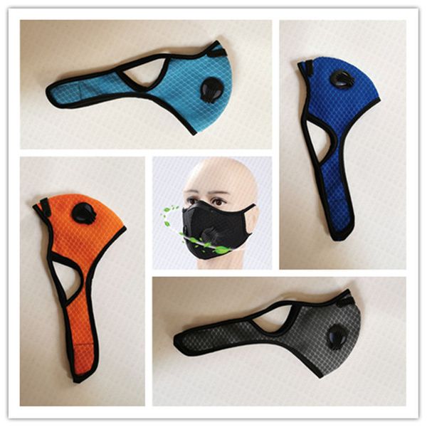 ear loop face masks with two breather valve outdoor riding anti haze men women warm mouth masks bicycle anti-dust sports mask d7714, Black;white 
ear loop face masks with two breather valve outdoor riding anti haze men women warm mouth masks bicycle anti-dust sports mask d7714, Black;white