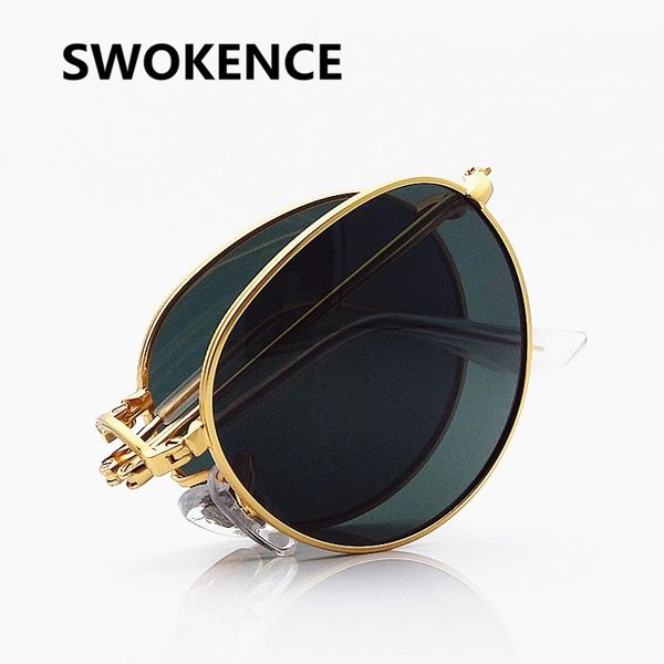 swokence folding polarized sunglasses men women fashion colorful mirror portable foldable metal frame sunscreen spectacles sa13, White;black
swokence folding polarized sunglasses men women fashion colorful mirror portable foldable metal frame sunscreen spectacles sa13, White;black