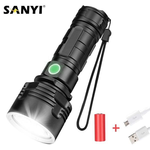 светодиодный алюминиевый фонарик l2 водонепроницаемый свет usb аккумуляторная 26650 рабочий свет портативный фонарь с ремешок для рыбалки