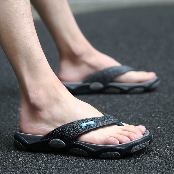 summer anti-slip flip-flop sandals korean-style cool flip-flops men beach sandals men's, Black
summer anti-slip flip-flop sandals korean-style cool flip-flops men beach sandals men's, Black