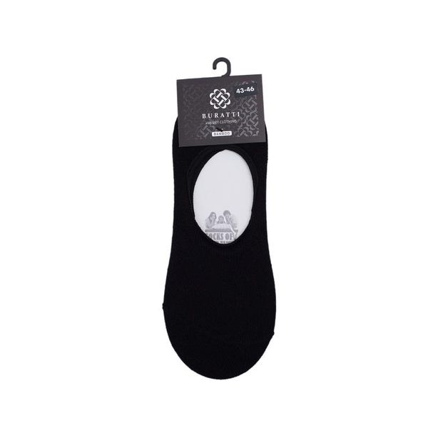 buratti бамбуковые балетки носки male socks 3825566, Black