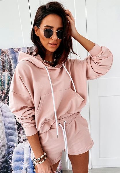 2020selling new explosion models european and american foreign trade ladies summer leisure sports short suit, Gray
2020selling new explosion models european and american foreign trade ladies summer leisure sports short suit, Gray