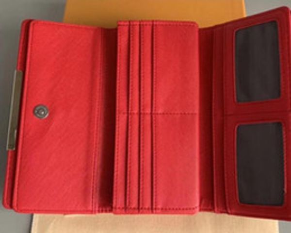 2020 fashion designer clutch famous clutch genuine leather wallet with box dust bag07, Red;black
2020 fashion designer clutch famous clutch genuine leather wallet with box dust bag07, Red;black