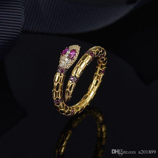 spirit snake ring crystal diamond gold snake series new brand personality creative finger ring jewelry, Golden;silver
spirit snake ring crystal diamond gold snake series new brand personality creative finger ring jewelry, Golden;silver