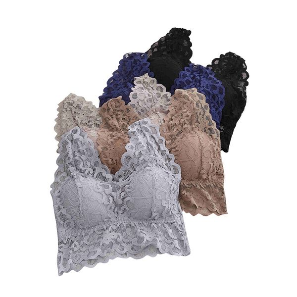 women's shapers women solid color lace beauty back wrapped chest strap pad bottoming anti-glare ladies camisole underwear, Black;white
women's shapers women solid color lace beauty back wrapped chest strap pad bottoming anti-glare ladies camisole underwear, Black;white
