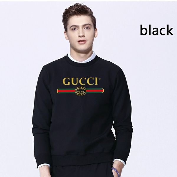 brand short sleeve round collar loose cotton personalized short sleeve men's t-shirts gu̴cci, White 
brand short sleeve round collar loose cotton personalized short sleeve men's t-shirts gu̴cci, White