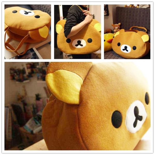 anime rilakkuma cute big bag plush relax brown bear girl's cute handbag shoulder bag
anime rilakkuma cute big bag plush relax brown bear girl's cute handbag shoulder bag