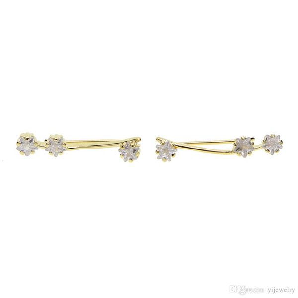 gold rose gold silver 3 color plated three pcs star cubic zirconia bar shaped sweep climber earring for women christmas gift, Golden;silver
gold rose gold silver 3 color plated three pcs star cubic zirconia bar shaped sweep climber earring for women christmas gift, Golden;silver