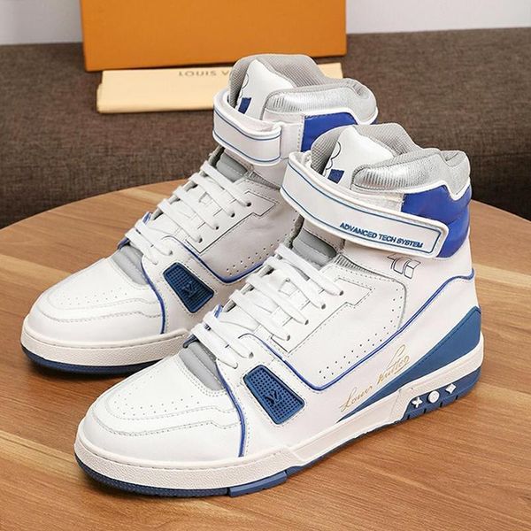 mens shoes fashion boots lace -up casual luxury design trainer sneaker mid -bottes hommes with box sports shoes fast ship, Black
mens shoes fashion boots lace -up casual luxury design trainer sneaker mid -bottes hommes with box sports shoes fast ship, Black