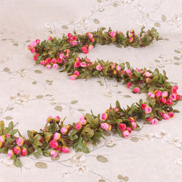 decorative flowers & wreaths 220cm/ 86.61in silk rose wedding decorations ivy vine artificial arch decor with green leaves hanging wall garl
decorative flowers & wreaths 220cm/ 86.61in silk rose wedding decorations ivy vine artificial arch decor with green leaves hanging wall garl