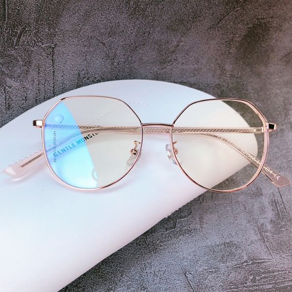 height number myopia widened myopia glasses frame metal glasses frame 98535, Silver