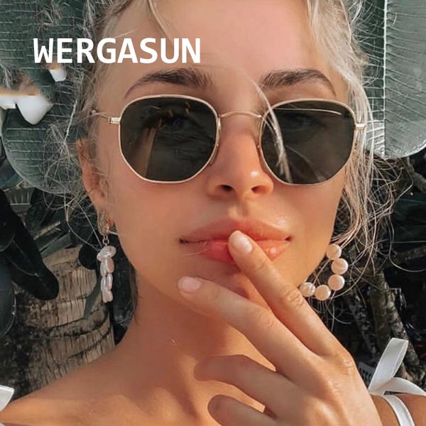 wergasun 2020 metal classic vintage women sunglasses design glasses female driving eyewear, White;black
wergasun 2020 metal classic vintage women sunglasses design glasses female driving eyewear, White;black