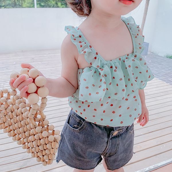 girls' wear camisole vest coat vest 2020 new female baby armless thin internet celebrity cute girl top, Blue
girls' wear camisole vest coat vest 2020 new female baby armless thin internet celebrity cute girl top, Blue