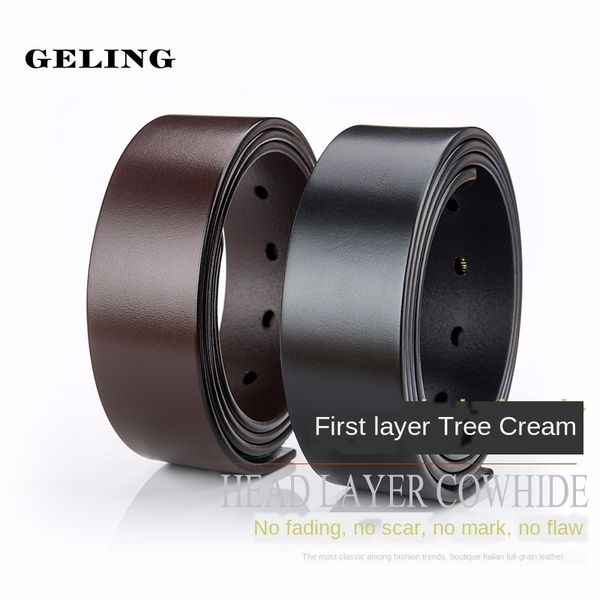 genuine leather headless vegetable tanning leather layer cowhide belt body men's belt no head, Black;brown
genuine leather headless vegetable tanning leather layer cowhide belt body men's belt no head, Black;brown