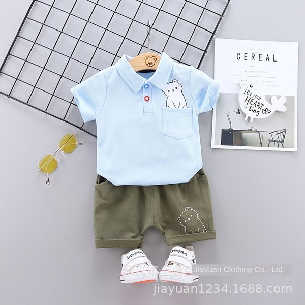 boys' short-sleeved summer 2020 t- t-shirt new children's polo shirt baby's summer korean printed crooked neck bear fashion
boys' short-sleeved summer 2020 t- t-shirt new children's polo shirt baby's summer korean printed crooked neck bear fashion