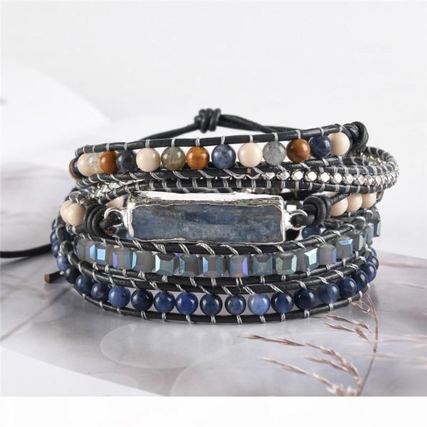 5 layers natural stone leather bracelet exquisite mix stones women fashion wrap bracelet boho bracelet jewelry dropshipping mx190727, Golden;silver
5 layers natural stone leather bracelet exquisite mix stones women fashion wrap bracelet boho bracelet jewelry dropshipping mx190727, Golden;silver