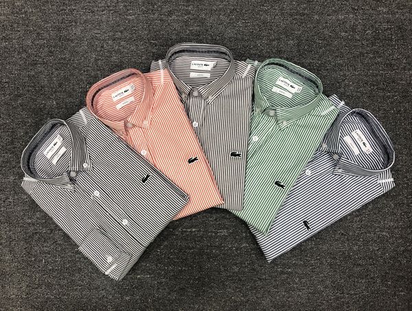 in the summer of 2020 the new men's young and middle-aged man long sleeve thin striped shirt collar cultivate one's morality men, White;black
in the summer of 2020 the new men's young and middle-aged man long sleeve thin striped shirt collar cultivate one's morality men, White;black