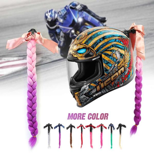 motorcycle helmets 22inch 9 colors women helmet twist braids ponytail gradient ramp hair punk style biker decoration
motorcycle helmets 22inch 9 colors women helmet twist braids ponytail gradient ramp hair punk style biker decoration