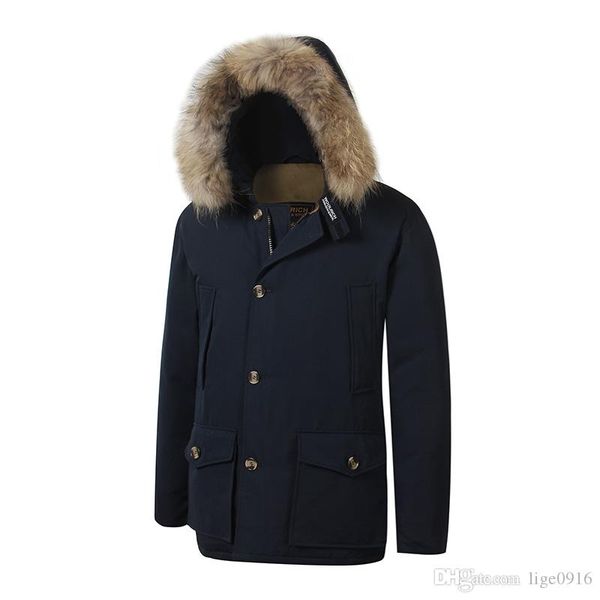 2018 brand new woolrich removeable raccoon fur mens arctic down parka warm jacket thick outdoor winter coat, Black
2018 brand new woolrich removeable raccoon fur mens arctic down parka warm jacket thick outdoor winter coat, Black