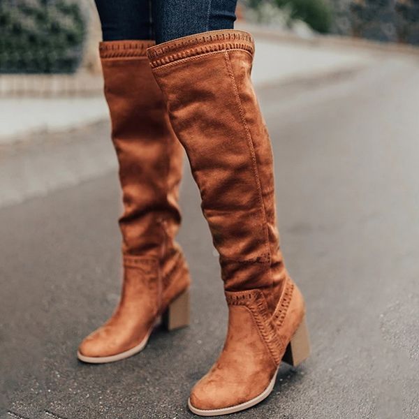 2020 boots retro rivet knee high boots knee high booties cowboy for women fashion casual winter shoes for women, Black
2020 boots retro rivet knee high boots knee high booties cowboy for women fashion casual winter shoes for women, Black