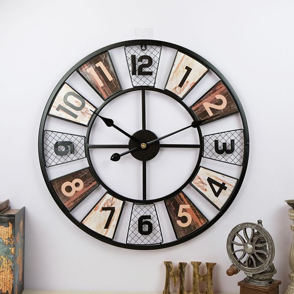 iron american retro living room clock round metal wall clock creative decorative wall watch selling selling
iron american retro living room clock round metal wall clock creative decorative wall watch selling selling
