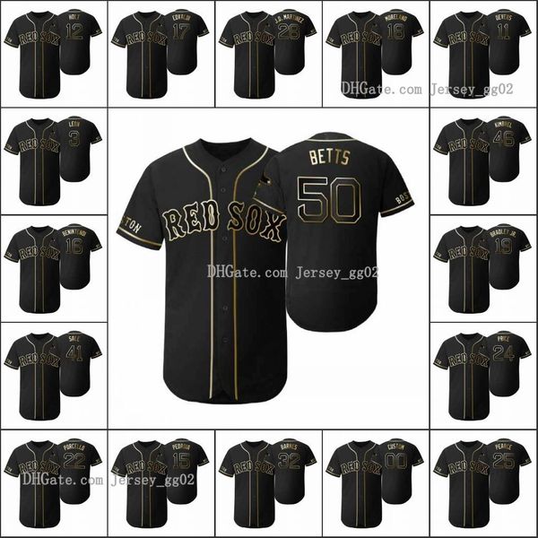 бостон красный сох # 50 mookie беттс 15 дастин pedroia 16 эндрю benintendi мужчины женщины молодежь flex base золотое издание заказ джерси, Black
бостон красный сох # 50 mookie беттс 15 дастин pedroia 16 эндрю benintendi мужчины женщины молодежь flex base золотое издание заказ джерси, Black